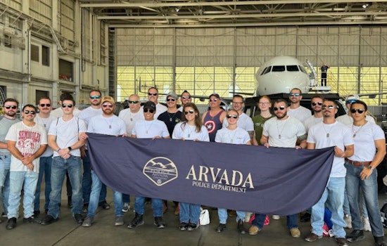 Arvada Police Department Shows Strength and Spirit in Plane Pull for Special Olympics, Raises Over $3,000