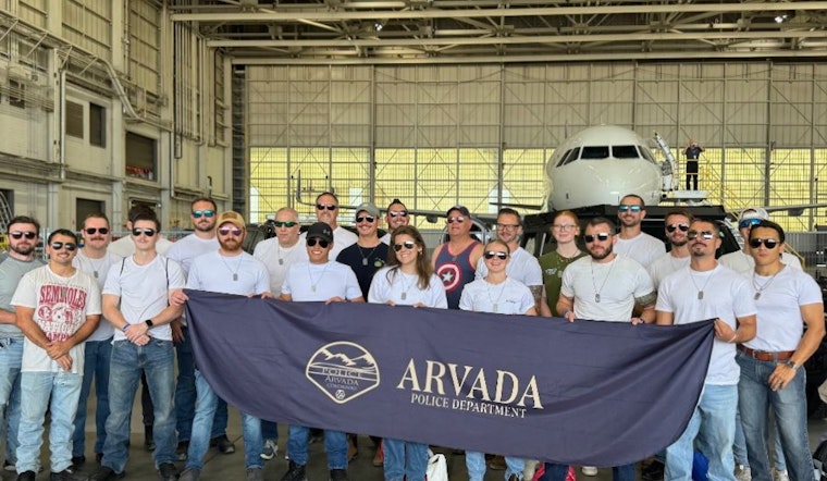 Arvada Police Department Shows Strength and Spirit in Plane Pull for Special Olympics, Raises Over $3,000