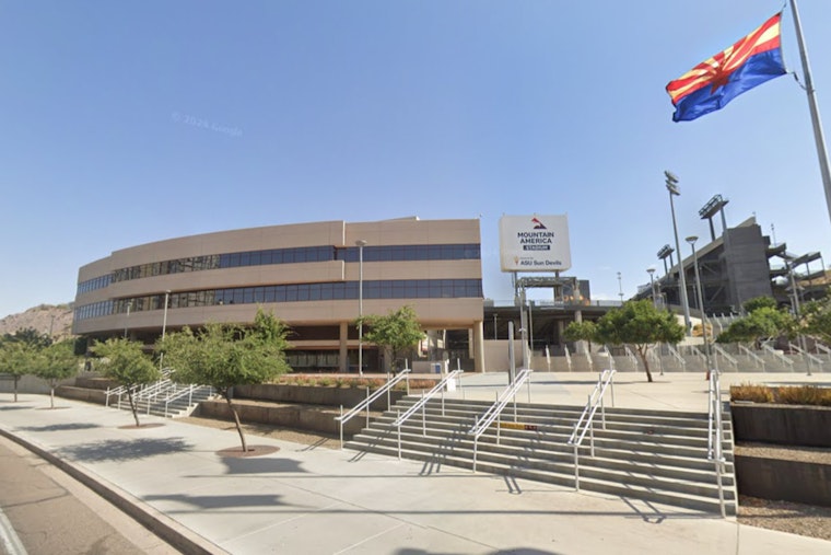 ASU Football's Creative Director Snags Viral Time-Lapse of Majestic Haboob at Sun Devil Stadium
