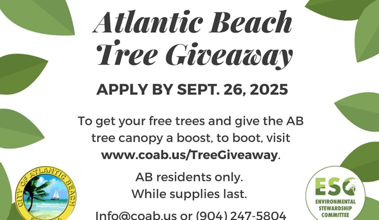 Atlantic Beach Offers Free Trees to Residents to Enhance Local Canopy