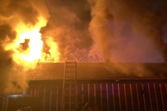 Attleboro's El Buen Sazon Latin American Restaurant Engulfed in Flames, Total Loss Expected After Early Morning Fire