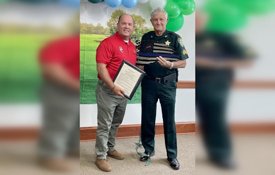 Baker County Sheriff’s Office Honors Sgt. James F. Rhoden's Retirement after 27 Years of Distinguished Service