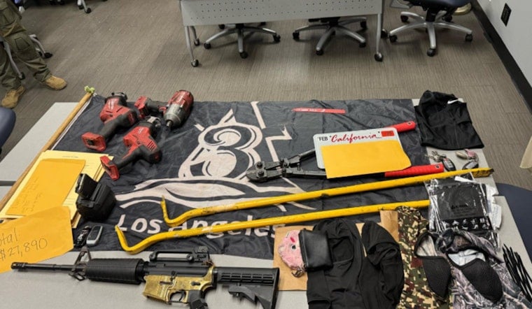 Baldwin Park Police Crack Down on Catalytic Converter Theft Ring with Multi-Agency Raid