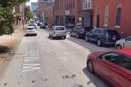 Baltimore Police Investigate Early Morning Shooting on West Mulberry Street, Victim Hospitalized with Non-Life-Threatening Injuries