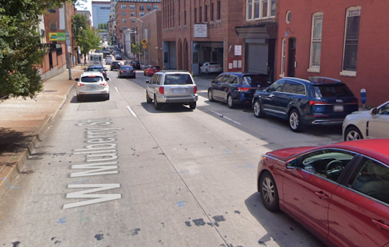 Baltimore Police Investigate Early Morning Shooting on West Mulberry Street, Victim Hospitalized with Non-Life-Threatening Injuries