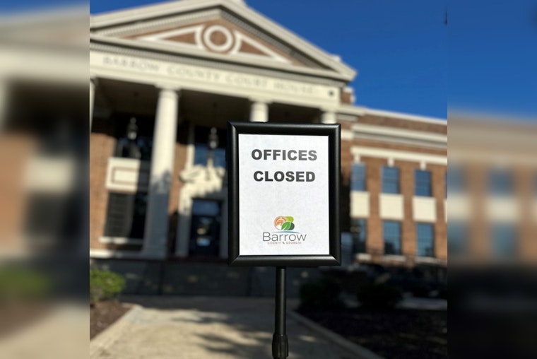 Barrow County Announces Labor Day Closures and Service Adjustments, Parks to Remain Open