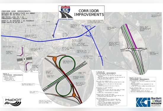 Bay Area Alert as Traffic on Southbound I-55 Shifts to New Pavement Starting August 1 and MoDOT Advises Caution