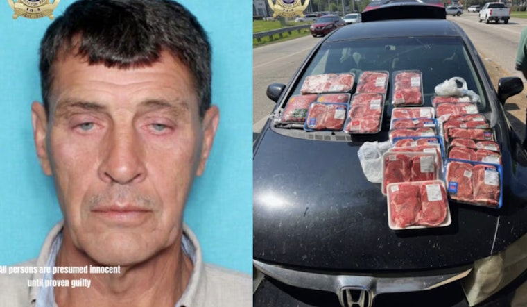 "Beef Bandit" Busted After Alleged Meat Theft in Livingston Parish Totaling $300
