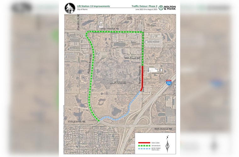 Blaine City Infrastructure Revamp: Multiple Phased Road Construction Projects Underway
