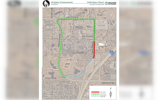 Blaine City Infrastructure Revamp: Multiple Phased Road Construction Projects Underway