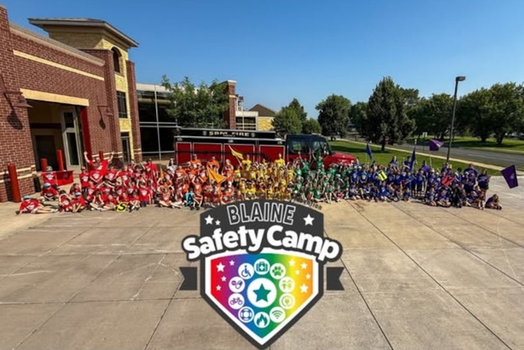 Blaine Police Department Celebrates Interactive Safety Camp 2025 Success with Enthusiastic Young Learners