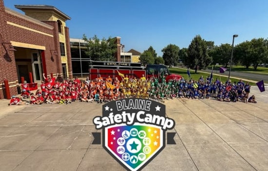 Blaine Police Department Celebrates Interactive Safety Camp 2025 Success with Enthusiastic Young Learners