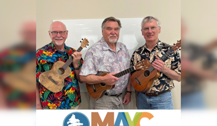 Blaine's "Three Ukulele Toms" Ignite Strumming Sensation at Local Senior Centers