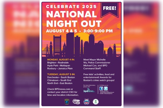 Boston Communities Celebrate Togetherness with BPD at National Night Out 2025