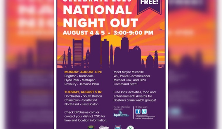 Boston Communities Celebrate Togetherness with BPD at National Night Out 2025