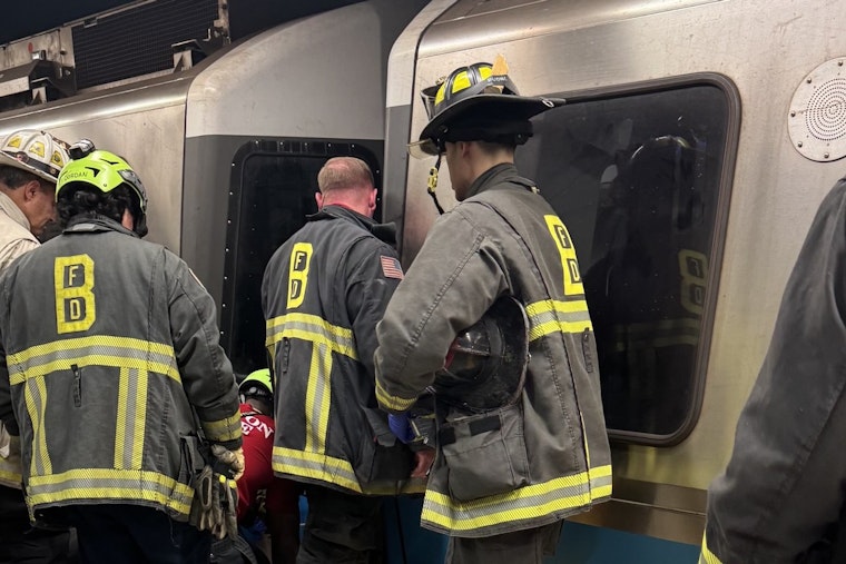 Boston First Responders Rescue Man Trapped Under Blue Line Train at Government Center MBTA Station