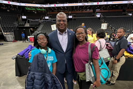 Boston Police Collaborate with The Salvation Army and TD Garden to Support Students in Back-to-School Celebration