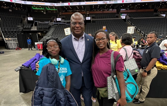 Boston Police Collaborate with The Salvation Army and TD Garden to Support Students in Back-to-School Celebration