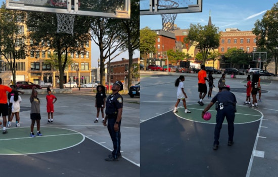 Boston Police Department Enhances Community Ties with Surprise Donation to SISRUN Basketball Program