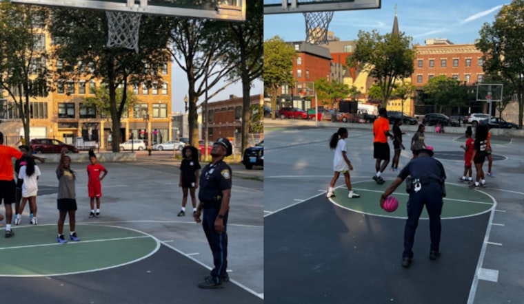 Boston Police Department Enhances Community Ties with Surprise Donation to SISRUN Basketball Program