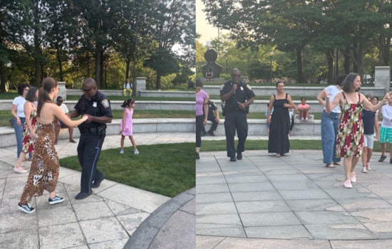 Boston Police Engage in Community Bonding with Cha Cha Night in East Boston