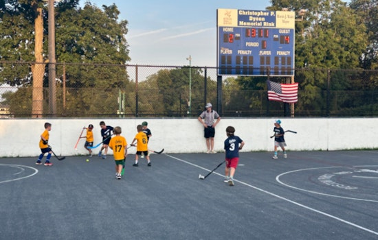 Boston Police Engage with Community at Bill McGregor Street Hockey Event in Roslindale