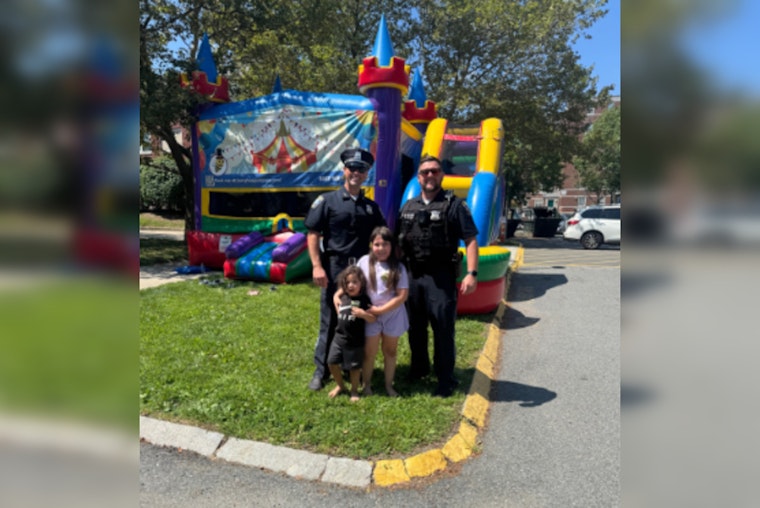 Boston Police Officers Foster Community Bonds at Unity Day in Brighton's Commonwealth Housing Development
