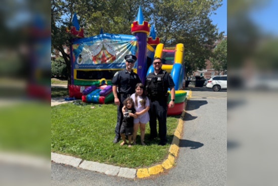 Boston Police Officers Foster Community Bonds at Unity Day in Brighton's Commonwealth Housing Development