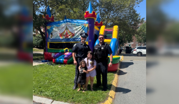 Boston Police Officers Foster Community Bonds at Unity Day in Brighton's Commonwealth Housing Development