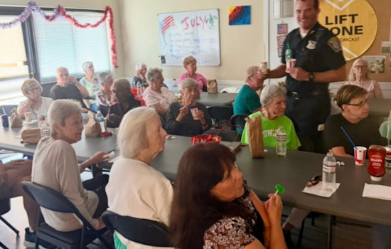 Boston Police Swap Handcuffs for Aprons, Serve Dinner at Senior Center Movie Night to Strengthen Community Bonds