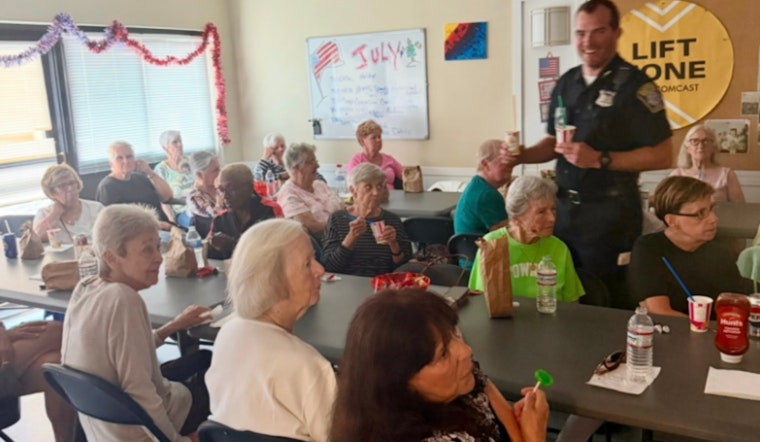 Boston Police Swap Handcuffs for Aprons, Serve Dinner at Senior Center Movie Night to Strengthen Community Bonds