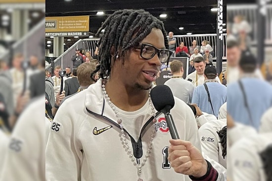 Buckeyes' Igbinosun and Mathews Jr. Amp Up for Showdown Against Top-Ranked Longhorns at Ohio Stadium