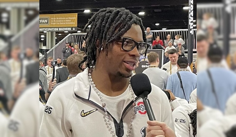 Buckeyes' Igbinosun and Mathews Jr. Amp Up for Showdown Against Top-Ranked Longhorns at Ohio Stadium