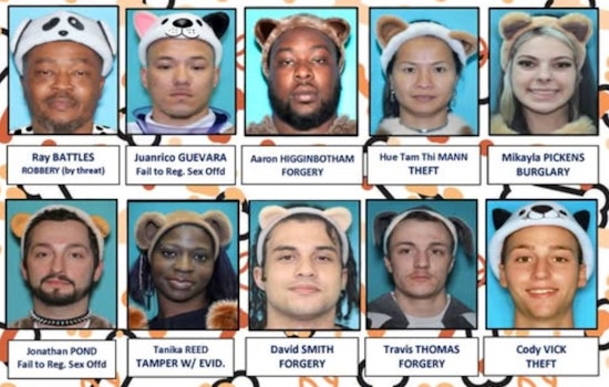 Burleson Police Turn Up the Heat on "Hotdogs": Wanted Fugitives Listed with a Lighter Touch for Summer Season