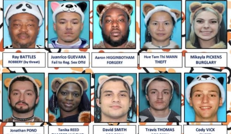 Burleson Police Turn Up the Heat on "Hotdogs": Wanted Fugitives Listed with a Lighter Touch for Summer Season