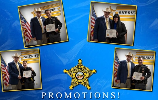 Butler County Sheriff's Office Announces Key Promotions, Strengthening Law Enforcement Team
