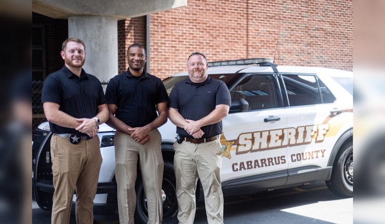 Cabarrus County Sheriff's Office Welcomes Three New Experienced Deputies to the Force