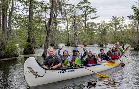 California Students Swap Screens for Canoes in Merchant Millpond State Park Educational Adventure