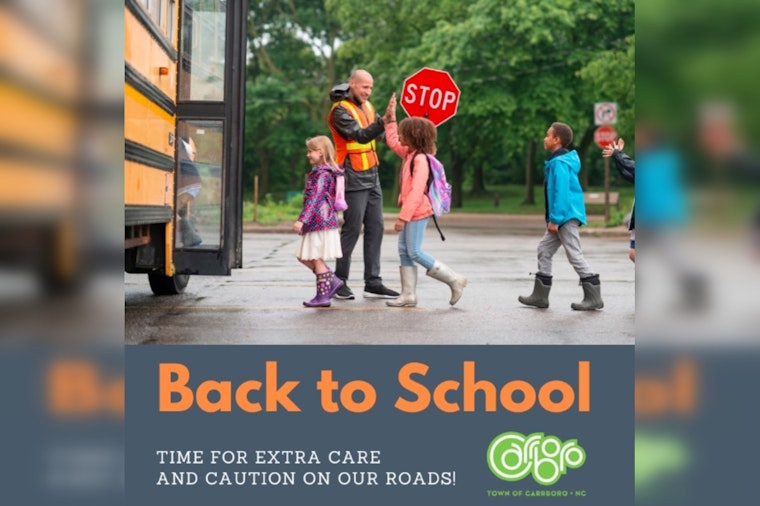 Carrboro Police Bolster Road Safety Efforts as Students Return to School