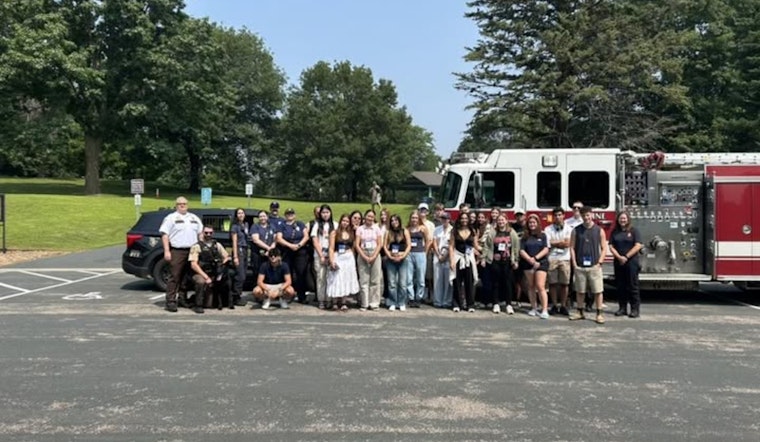 Carver County Sheriff and Chanhassen Fire Department Host Foreign Exchange Students for Cross-Cultural Engagement