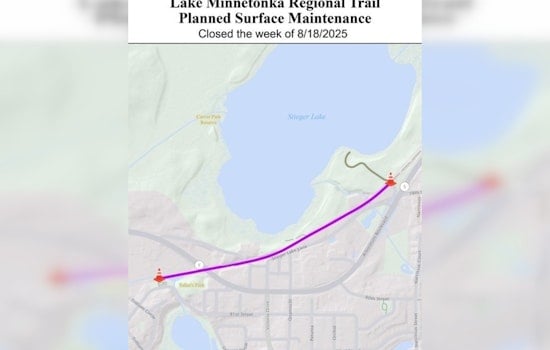 Carver County Trail Aficionados: Brace for Detours as Lake Minnetonka and Minnesota River Bluffs Trails Undergo Maintenance