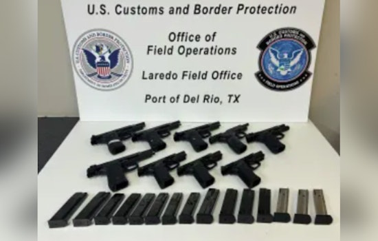 CBP Officers Intercept Weapons Cache at Del Rio Port of Entry and Suspect Detained in Ongoing Investigation