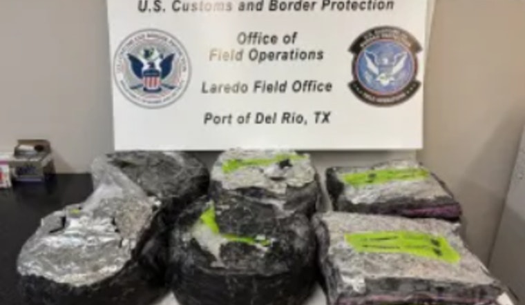CBP Seizes Over $730K in Meth at Del Rio Port of Entry with Driver Taken Into Custody