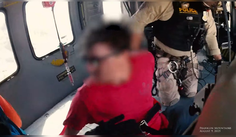 CBP/AMO Helicopter Crews Execute Daring Rescues in Franklin and Organ Mountains