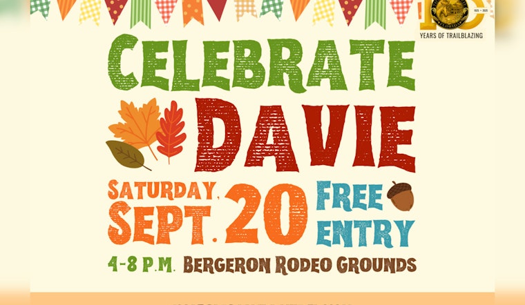 "Celebrate Davie" Returns for Family Fun at Bergeron Rodeo Grounds This September