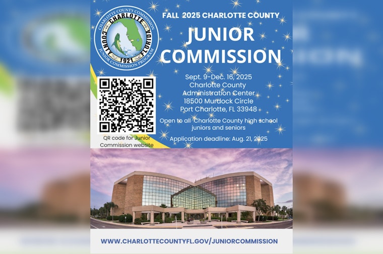 Charlotte County Invites High Schoolers to Discover Local Government with Fall 2025 Junior Commission Program