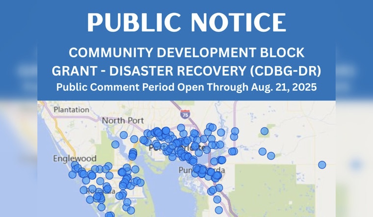 Charlotte County Seeks $147.1 Million in Federal Aid for Disaster Resilience Projects