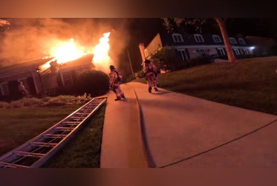 Charlotte Home Ravaged by Accidental Blaze, Firefighters Prevent Loss of Life on Cutchin Drive