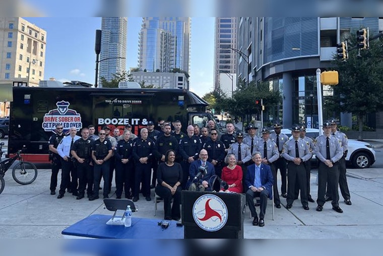 Charlotte Launches "Booze It & Lose It" Campaign to Reduce Impaired Driving Over Labor Day Holiday