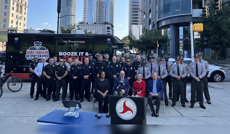 Charlotte Launches "Booze It & Lose It" Campaign to Reduce Impaired Driving Over Labor Day Holiday